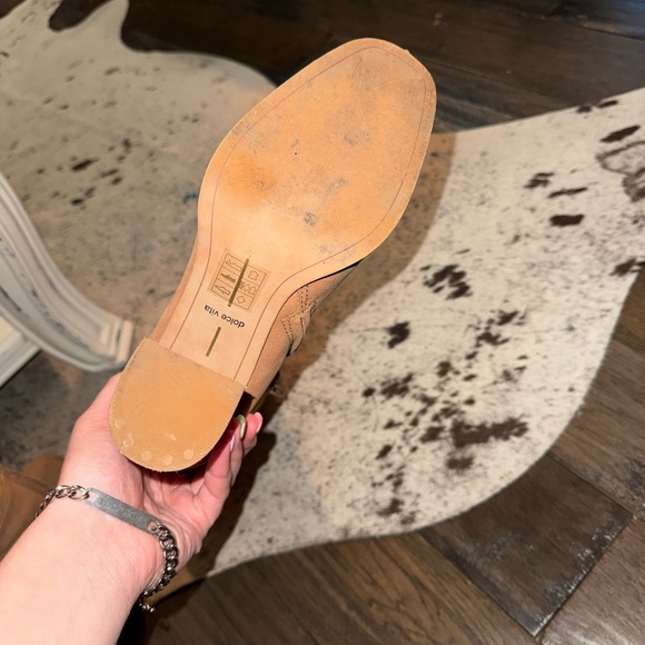 Dolce Vita Leather Heeled Boots - Picture 5 of 8